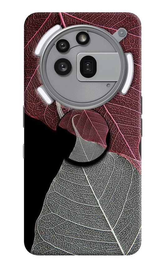 Leaf Pattern Nothing Phone 3a Pro Pop Case by Casekaro