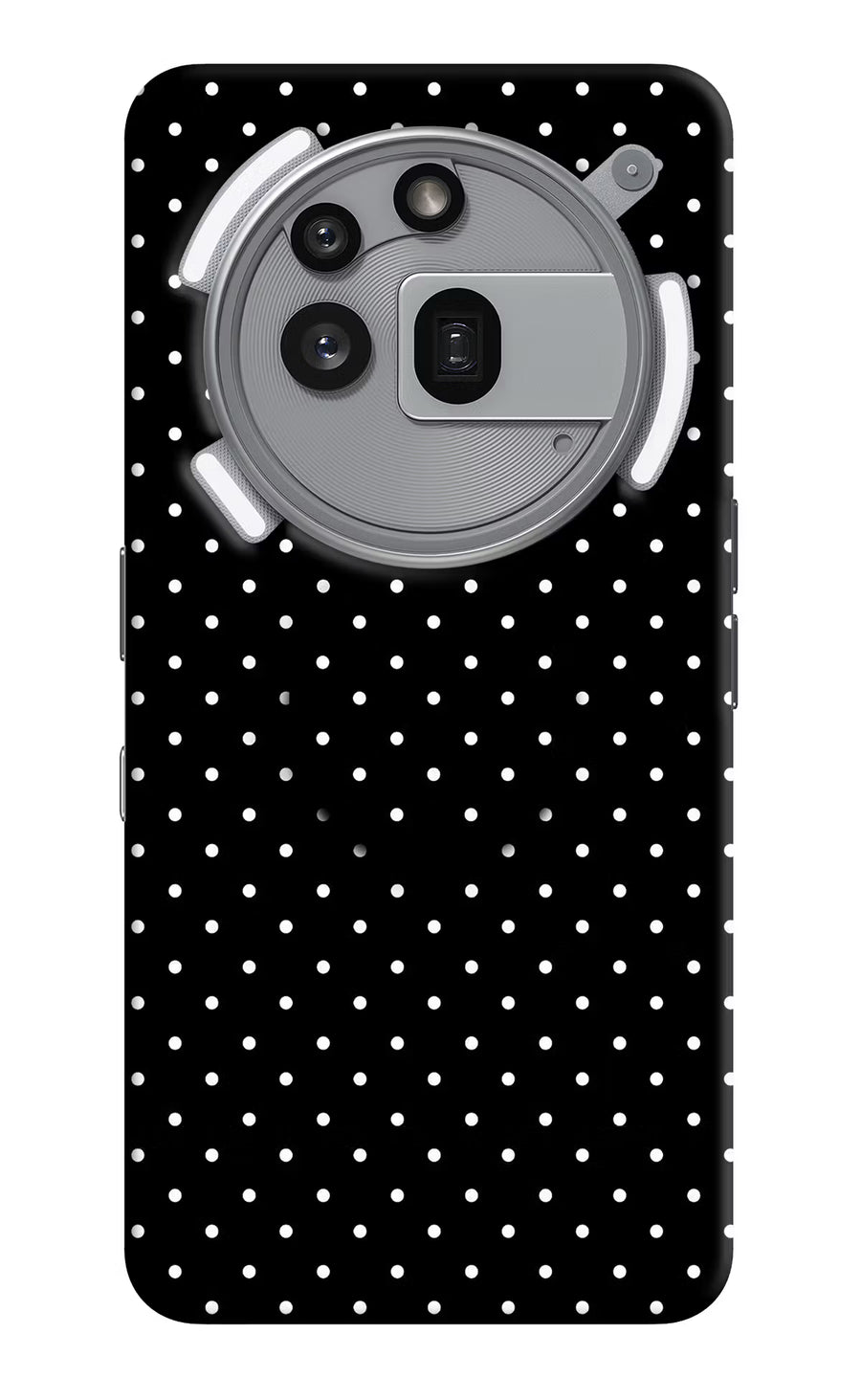 White Dots Nothing Phone 3a Pro Pop Case, Hard case
