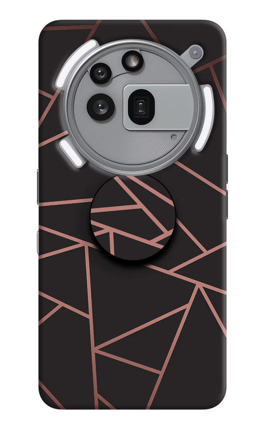 Geometric Pattern Nothing Phone 3a Pro Pop Case by Casekaro