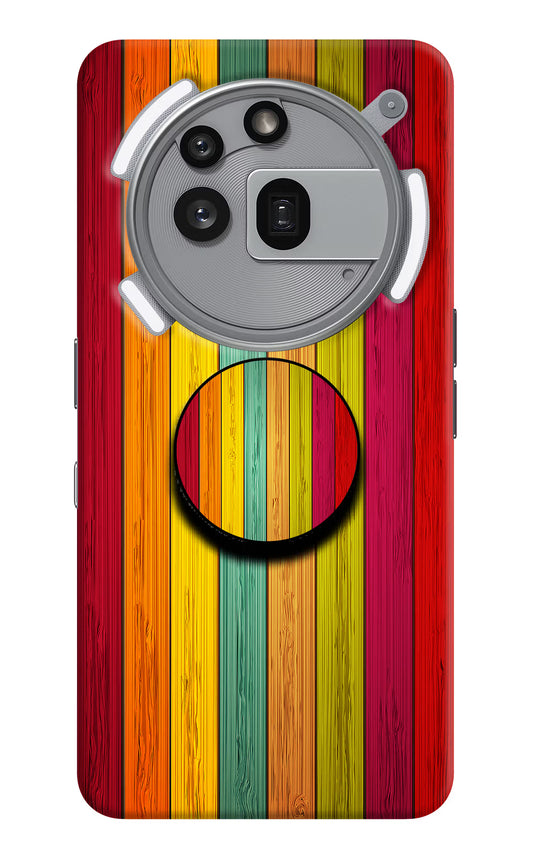 Multicolor Wooden Nothing Phone 3a Pro Pop Case by Casekaro