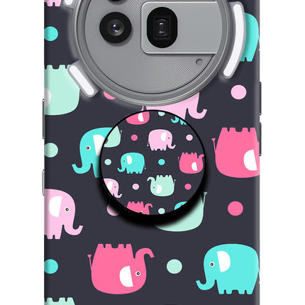 Baby Elephants Nothing Phone 3a Pro Pop Case by Casekaro