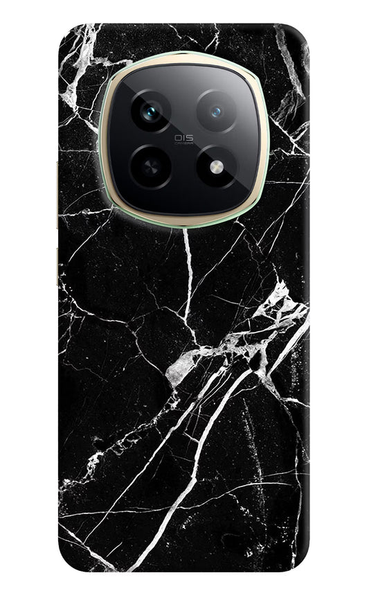 Black Marble Pattern Realme P2 Pro 5G Hard Case Back Cover by Casekaro