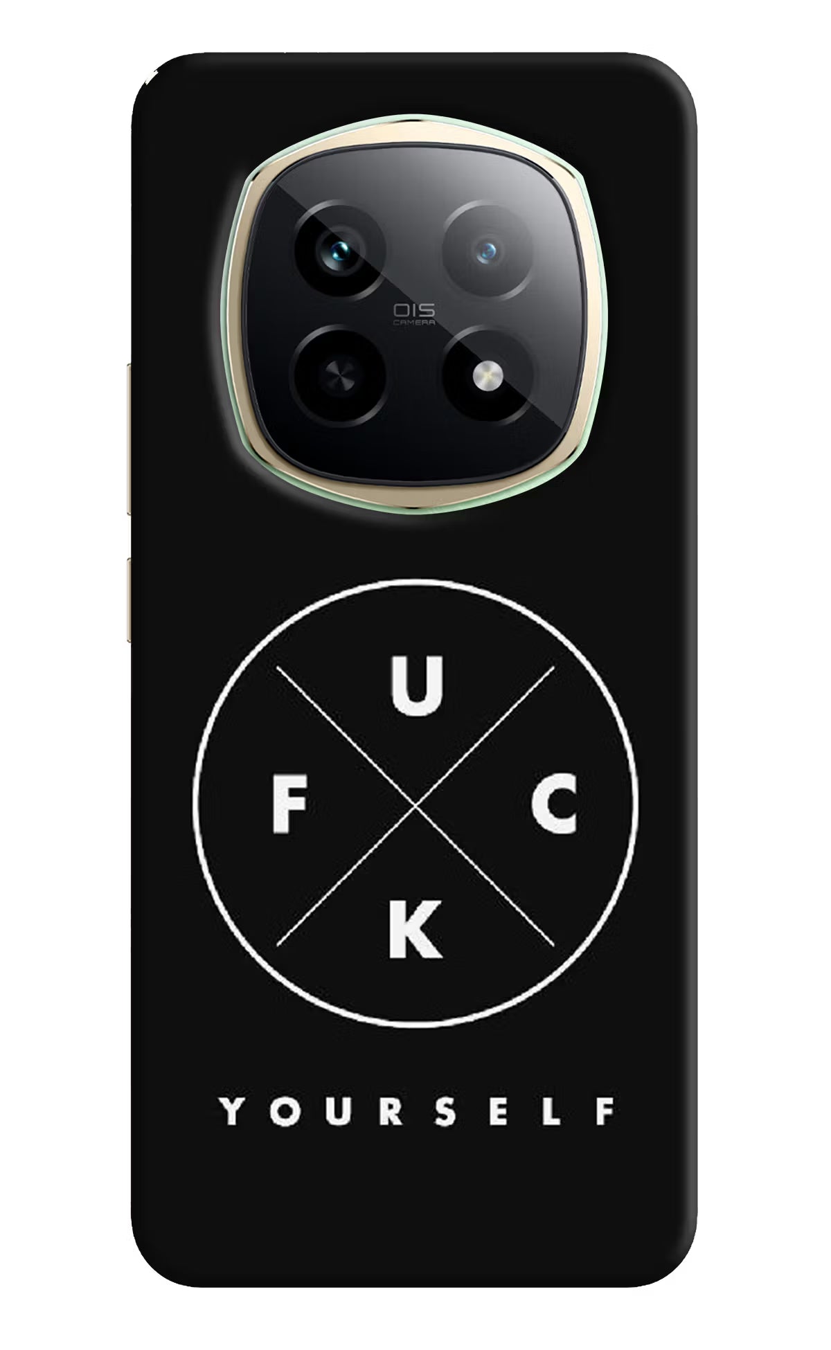 Go Fuck Yourself Realme P2 Pro 5G Hard Case Back Cover by Casekaro