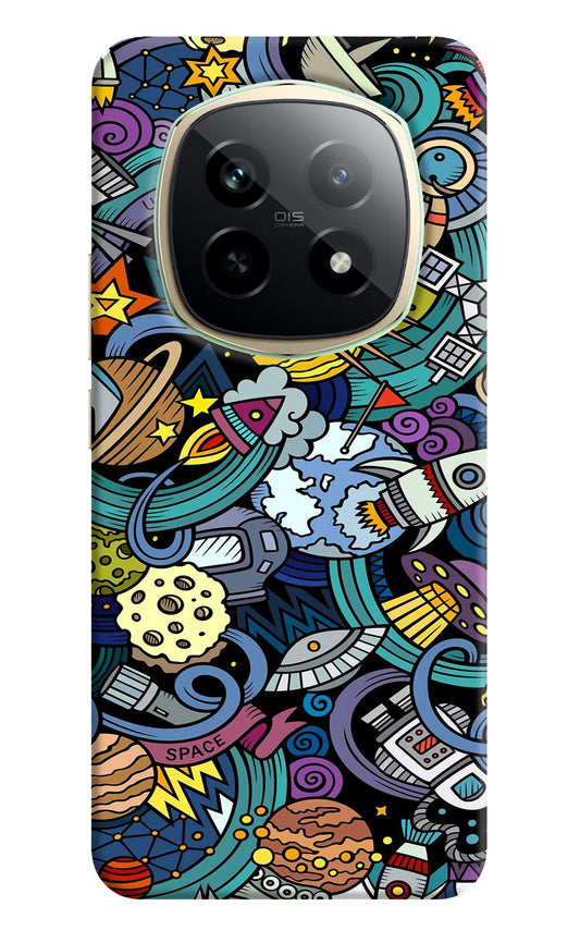 Space Abstract Realme P2 Pro 5G Hard Case Back Cover by Casekaro