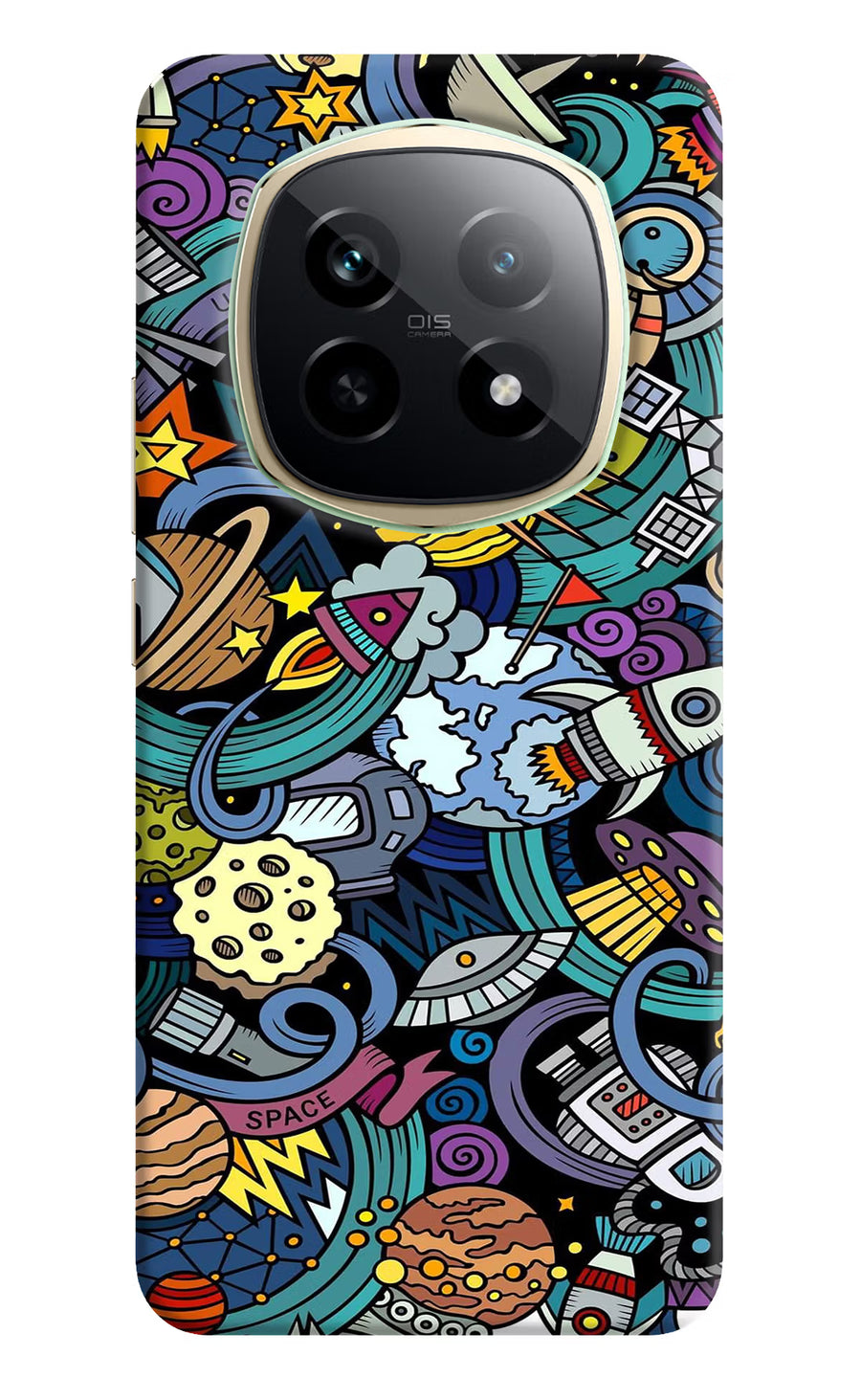 Space Abstract Realme P2 Pro 5G Back Cover, Hard case