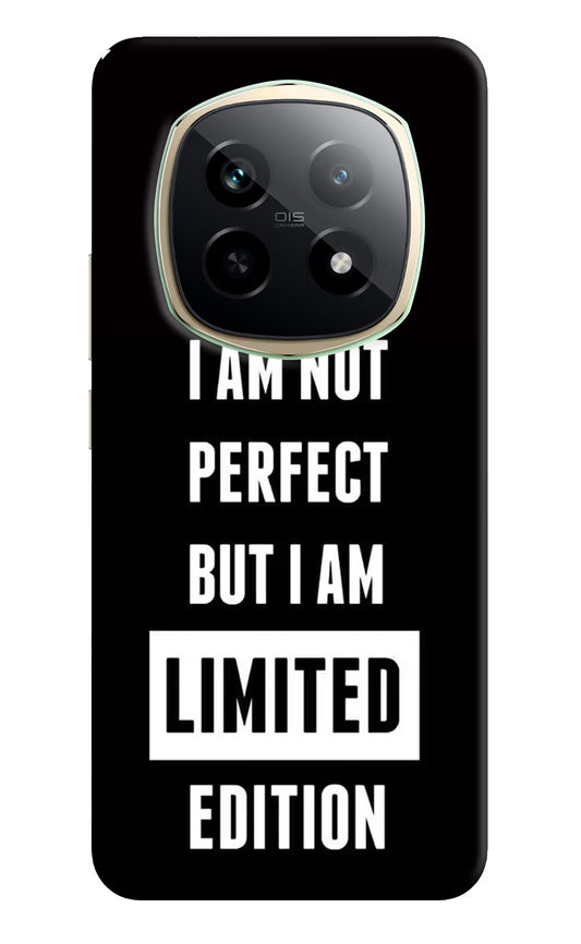 I Am Not Perfect But I Am Limited Edition Realme P2 Pro 5G Hard Case Back Cover by Casekaro