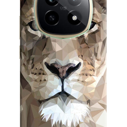 Lion Art Realme P2 Pro 5G Hard Case Back Cover by Casekaro