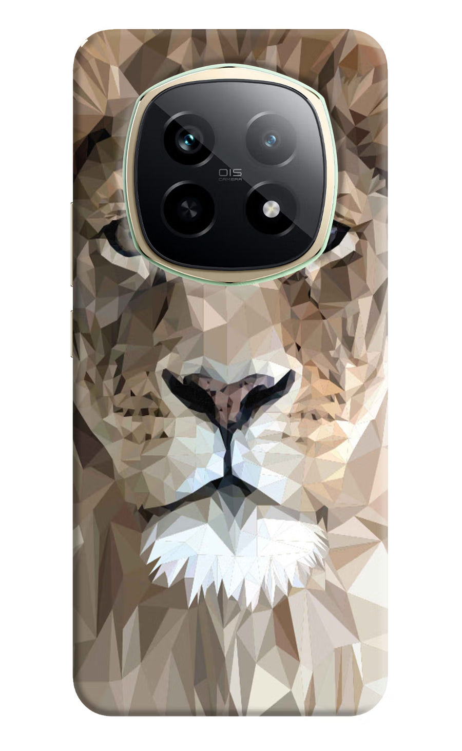 Lion Art Realme P2 Pro 5G Back Cover, Hard case