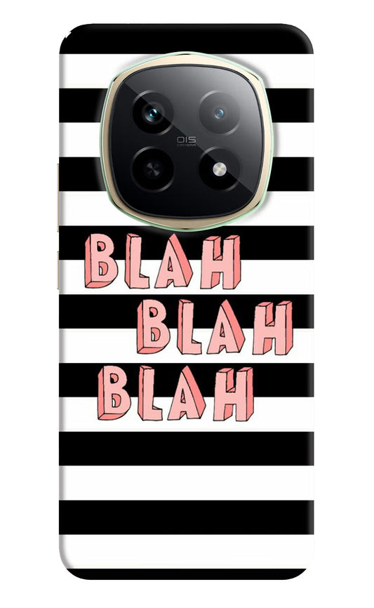 Blah Blah Blah Realme P2 Pro 5G Hard Case Back Cover by Casekaro