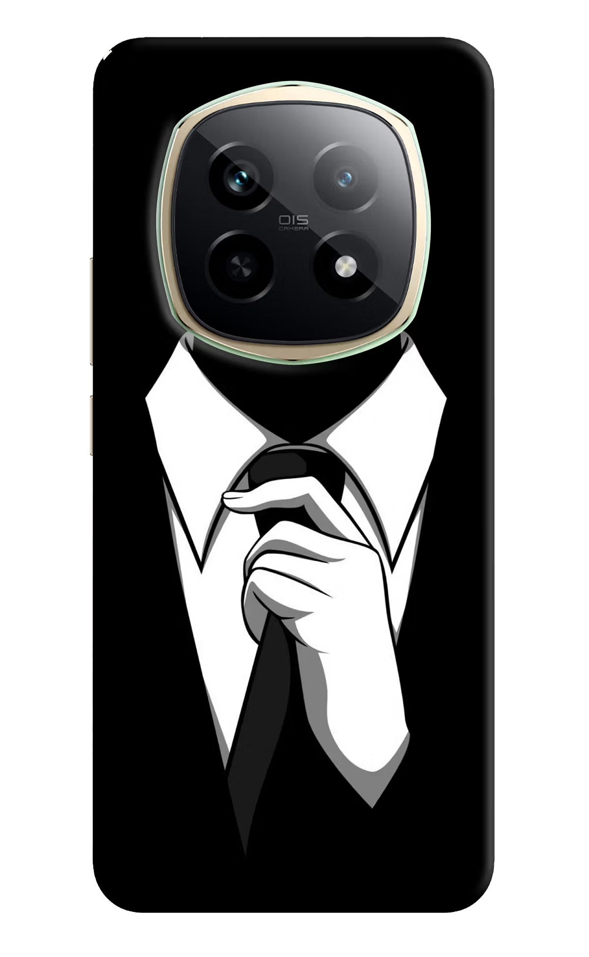 Black Tie Realme P2 Pro 5G Hard Case Back Cover by Casekaro