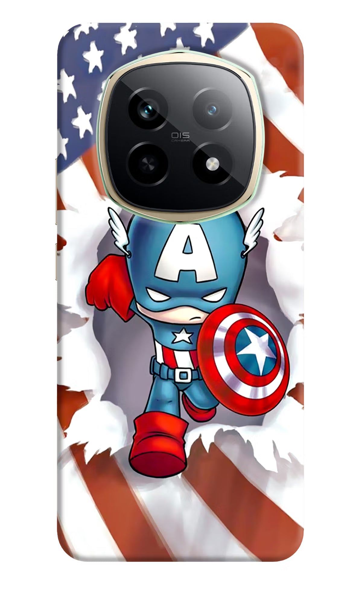 Captain America Realme P2 Pro 5G Hard Case Back Cover by Casekaro