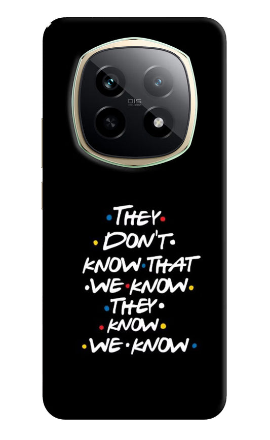 FRIENDS Dialogue Realme P2 Pro 5G Hard Case Back Cover by Casekaro