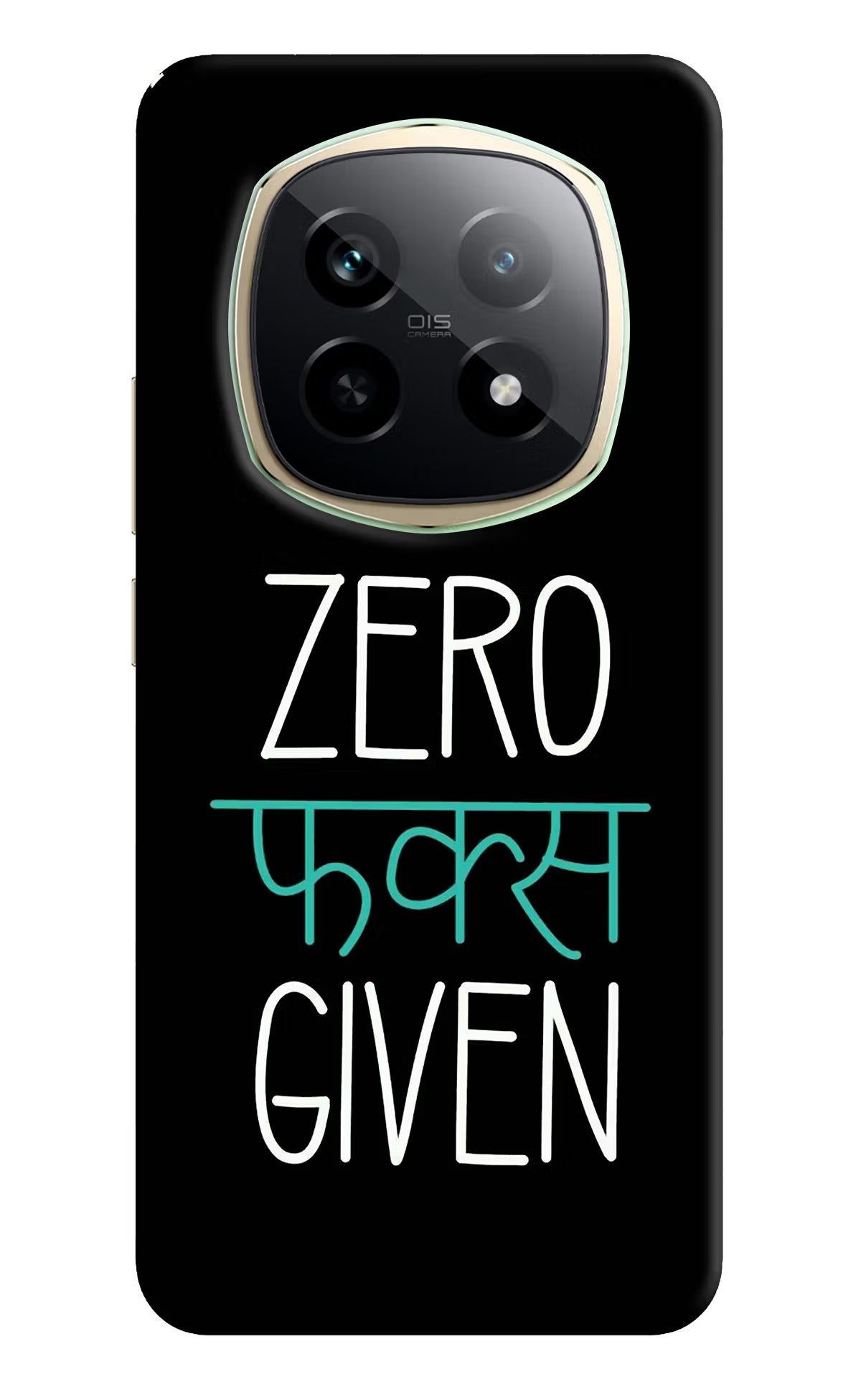 Zero Fucks Given Realme P2 Pro 5G Hard Case Back Cover by Casekaro