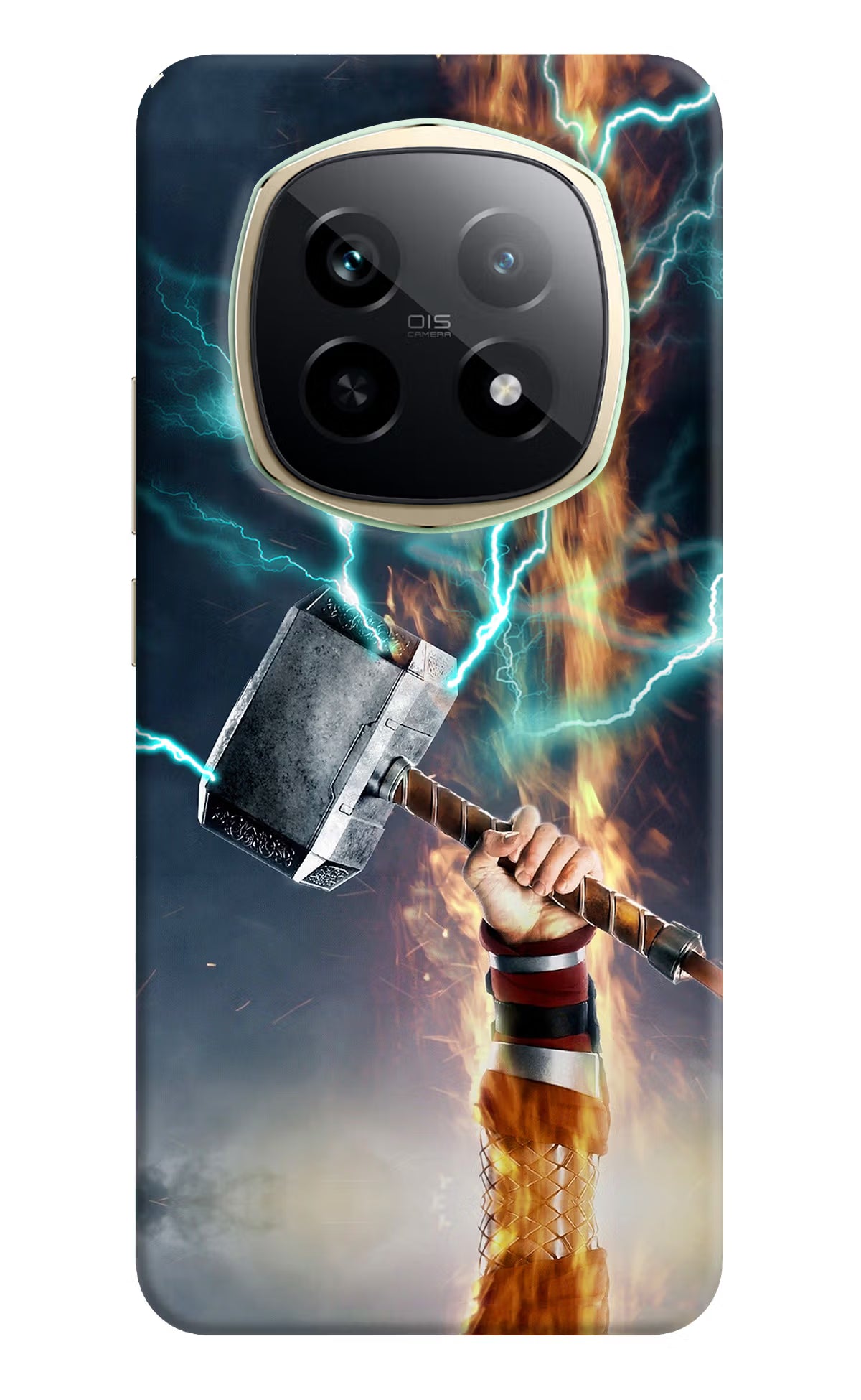 Thor Hammer Mjolnir Realme P2 Pro 5G Hard Case Back Cover by Casekaro