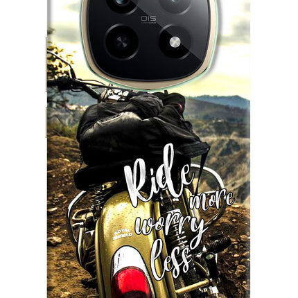 Ride More Worry Less Realme P2 Pro 5G Hard Case Back Cover by Casekaro