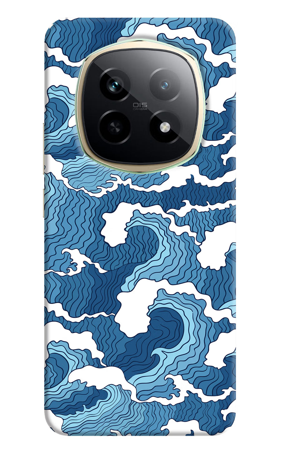 Blue Waves Realme P2 Pro 5G Back Cover, Hard case