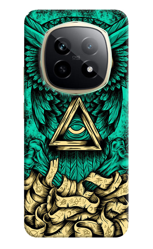 Green Owl Realme P2 Pro 5G Hard Case Back Cover by Casekaro