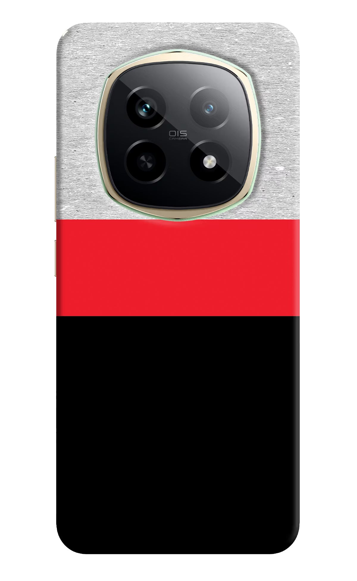 Tri Color Pattern Realme P2 Pro 5G Hard Case Back Cover by Casekaro