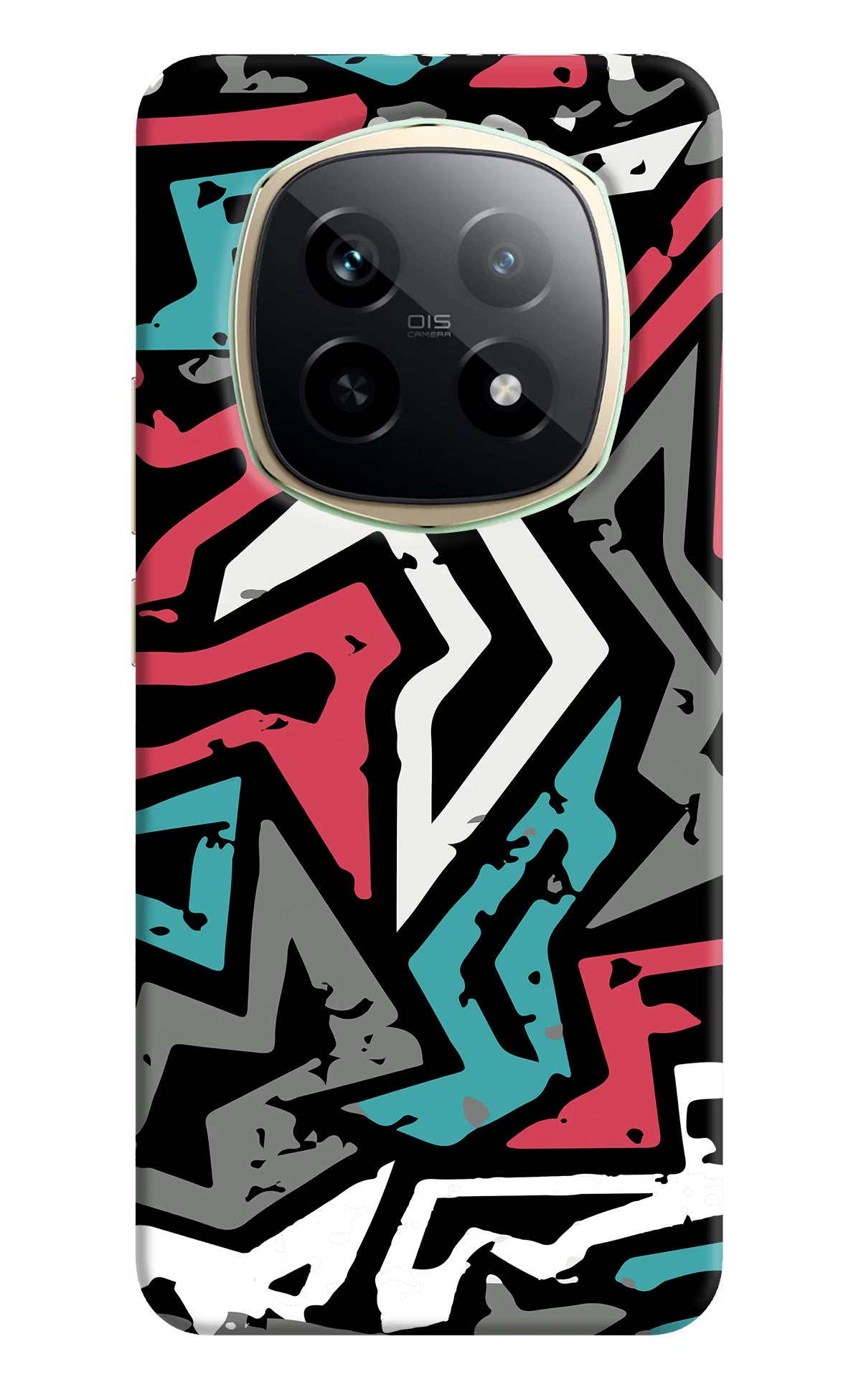 Geometric Graffiti Realme P2 Pro 5G Hard Case Back Cover by Casekaro