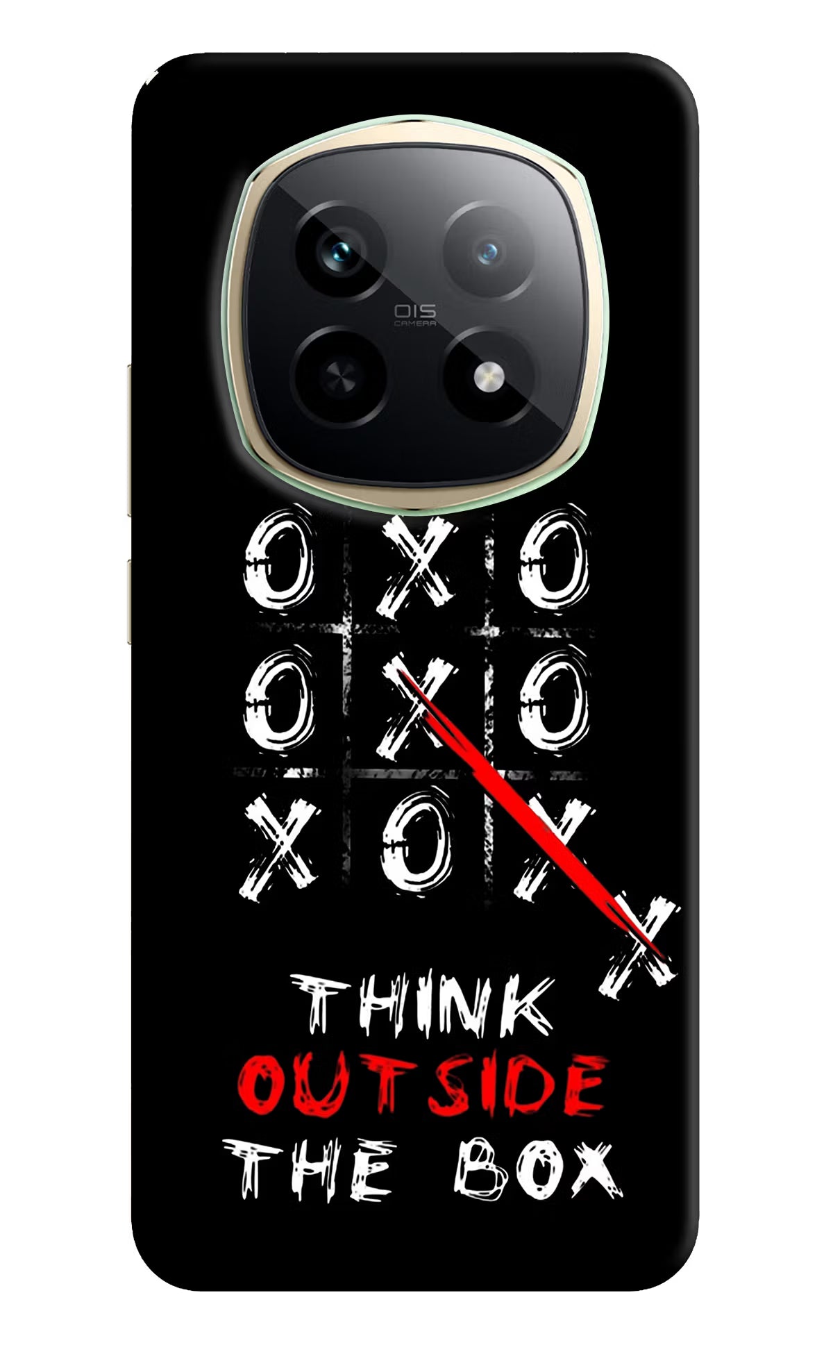 Think out of the BOX Realme P2 Pro 5G Hard Case Back Cover by Casekaro