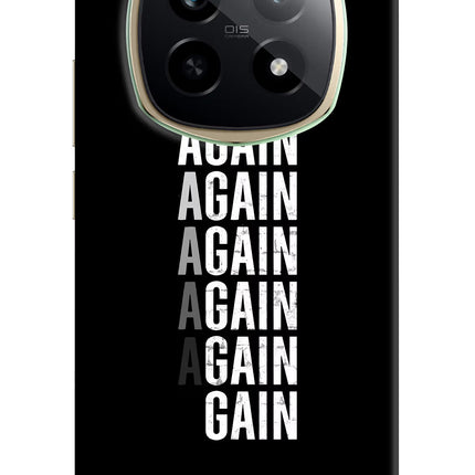 Again Again Gain Realme P2 Pro 5G Hard Case Back Cover by Casekaro