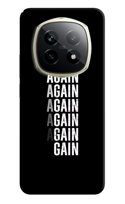 Again Again Gain Realme P2 Pro 5G Hard Case Back Cover by Casekaro
