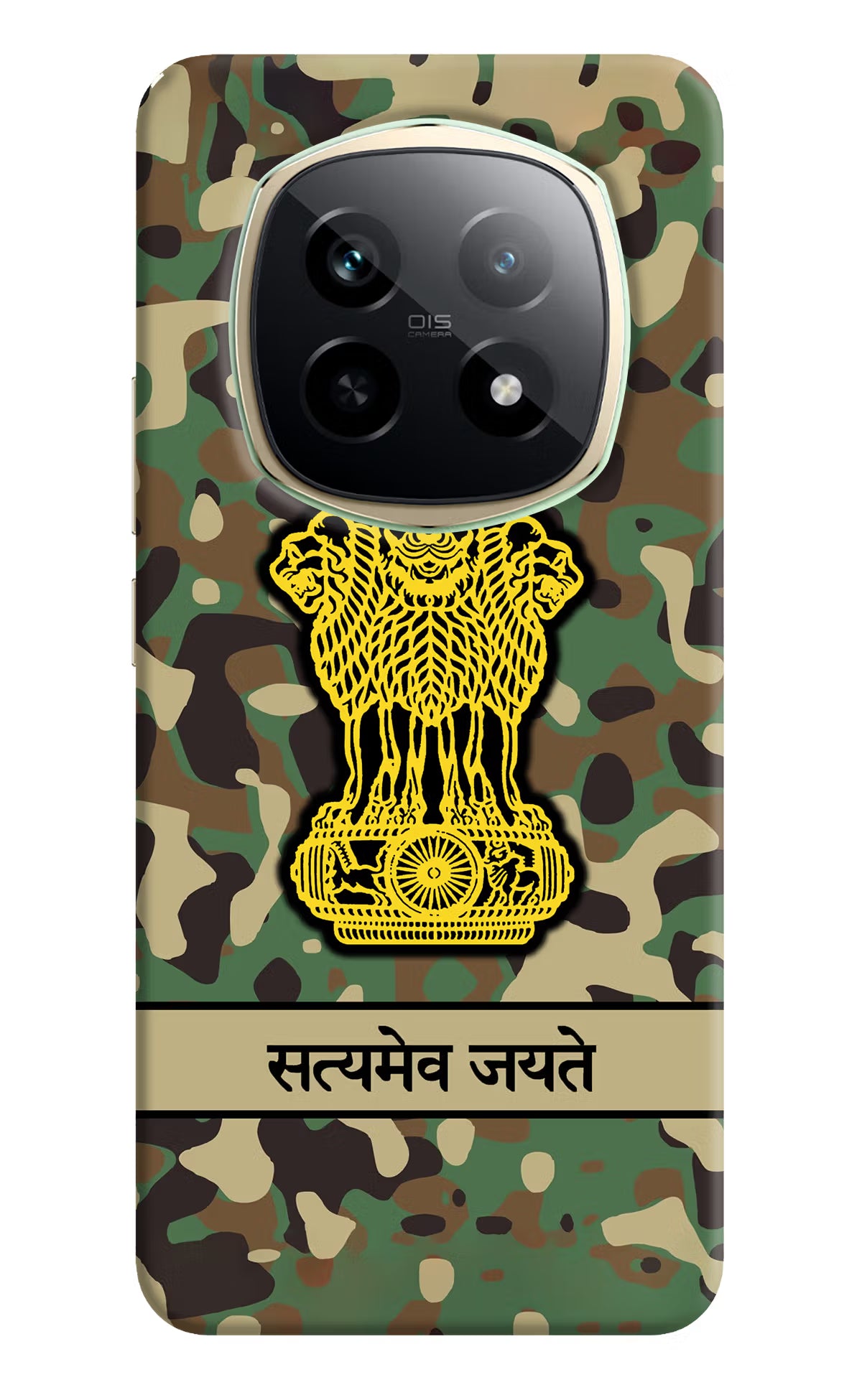 Satyamev Jayate Army Realme P2 Pro 5G Hard Case Back Cover by Casekaro