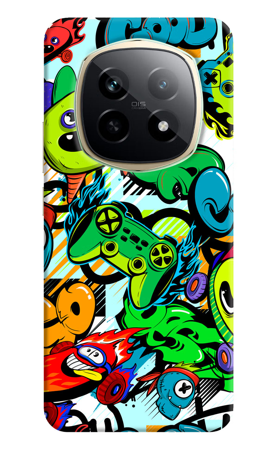 Game Doodle Realme P2 Pro 5G Back Cover, Hard case