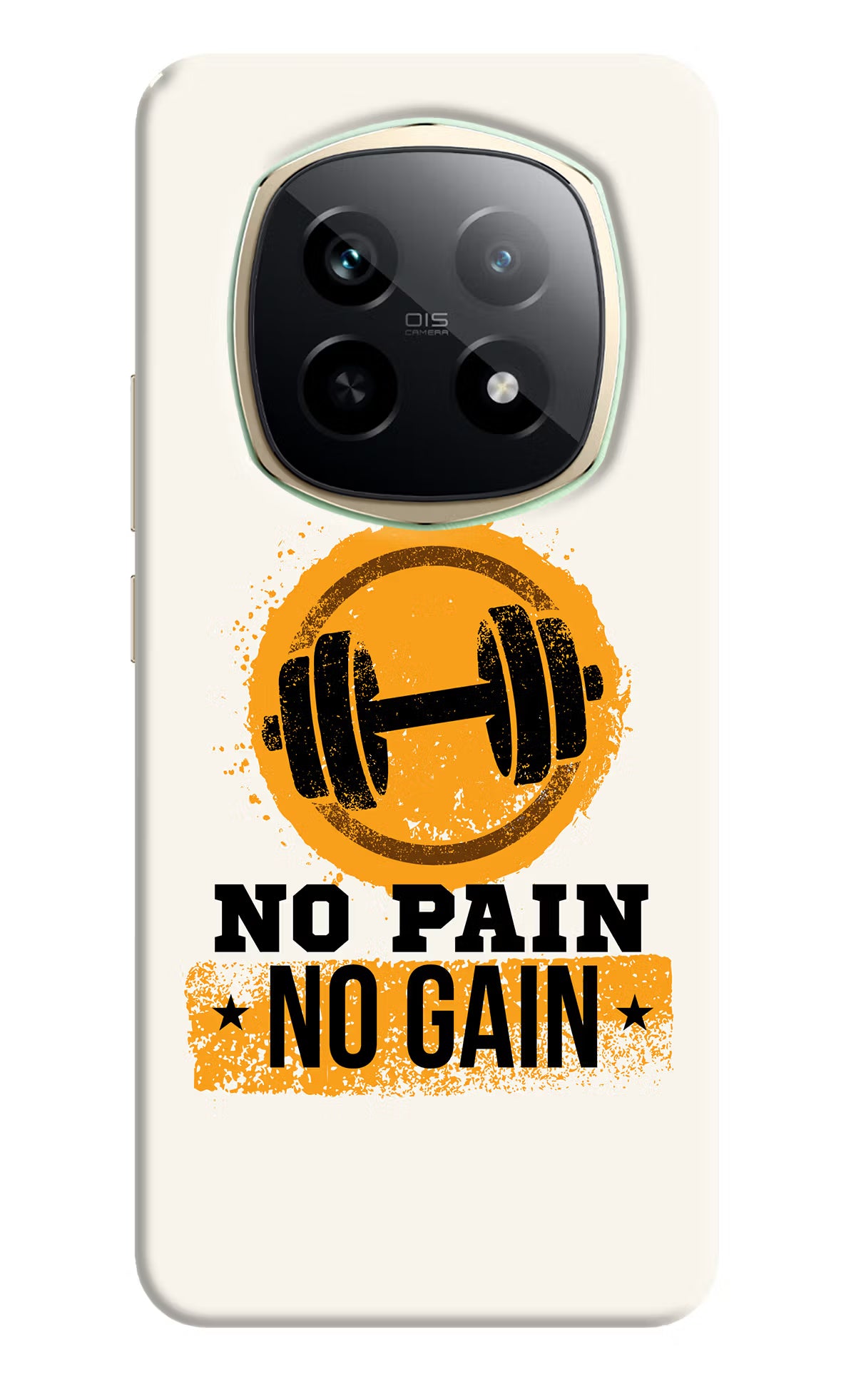 No Pain No Gain Realme P2 Pro 5G Hard Case Back Cover by Casekaro