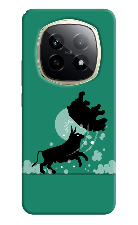 Bull Conqueror Realme P2 Pro 5G Hard Case Back Cover by Casekaro