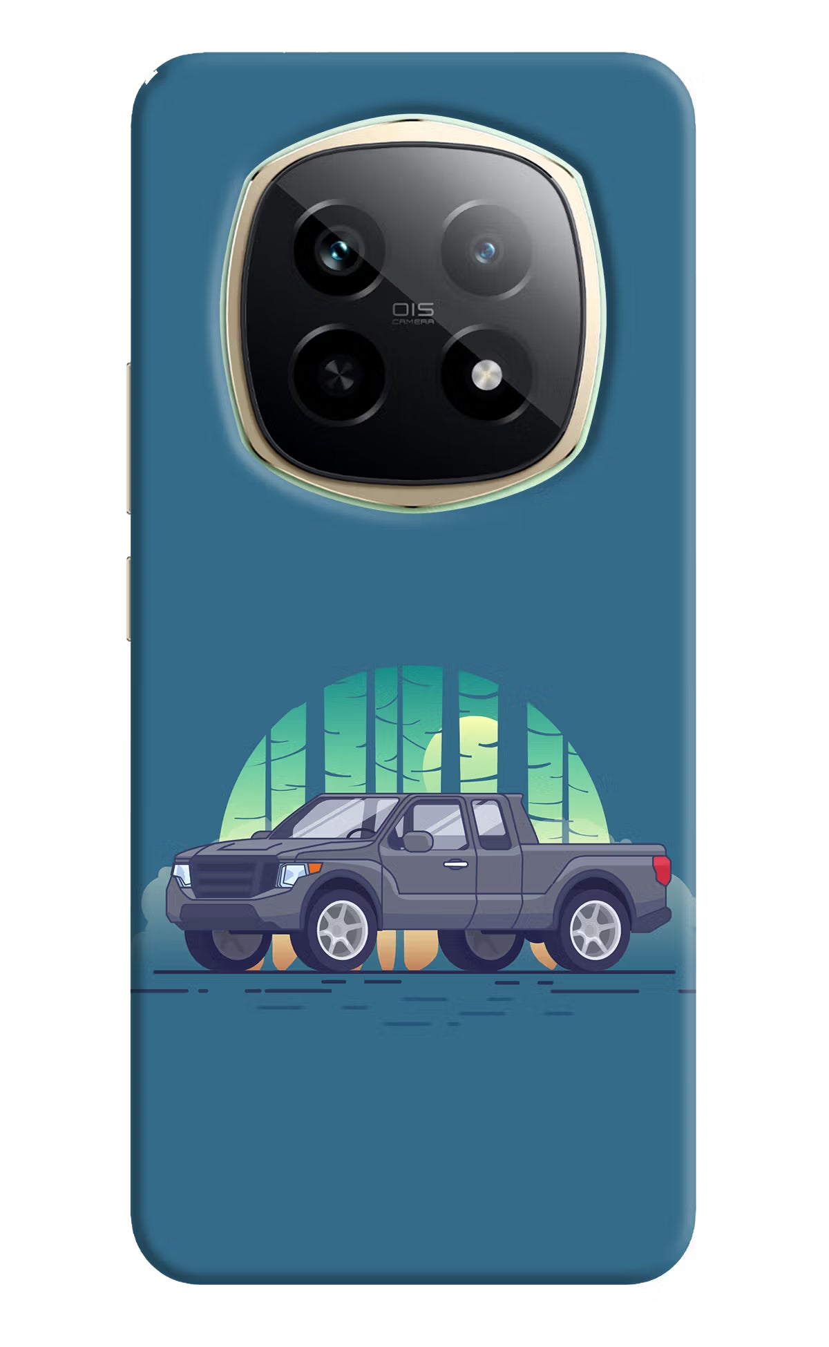 Retro Garage Vibe Realme P2 Pro 5G Hard Case Back Cover by Casekaro