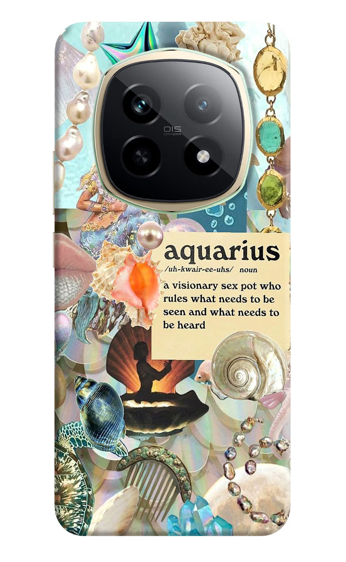 Aquarius Zodiac Realme P2 Pro 5G Hard Case Back Cover by Casekaro