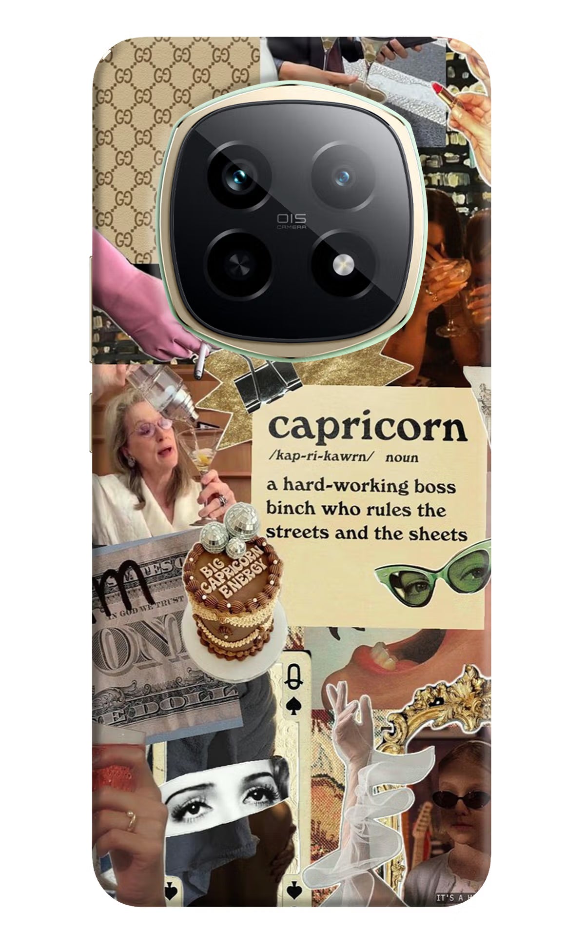 Capricorn Zodiac Realme P2 Pro 5G Hard Case Back Cover by Casekaro