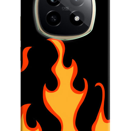 Fired Up – Black Realme P2 Pro 5G Hard Case Back Cover by Casekaro