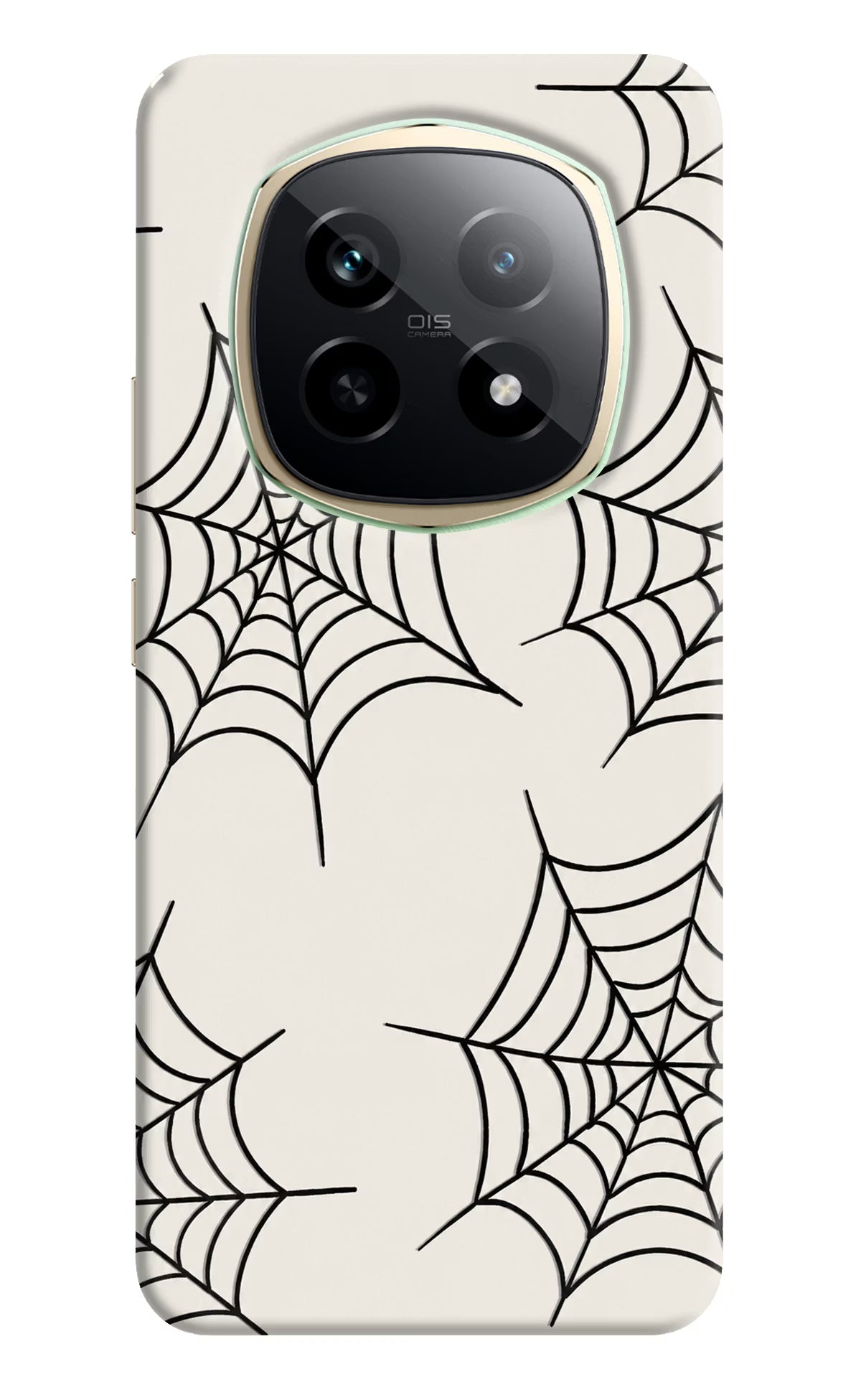 Spider Web Realme P2 Pro 5G Hard Case Back Cover by Casekaro