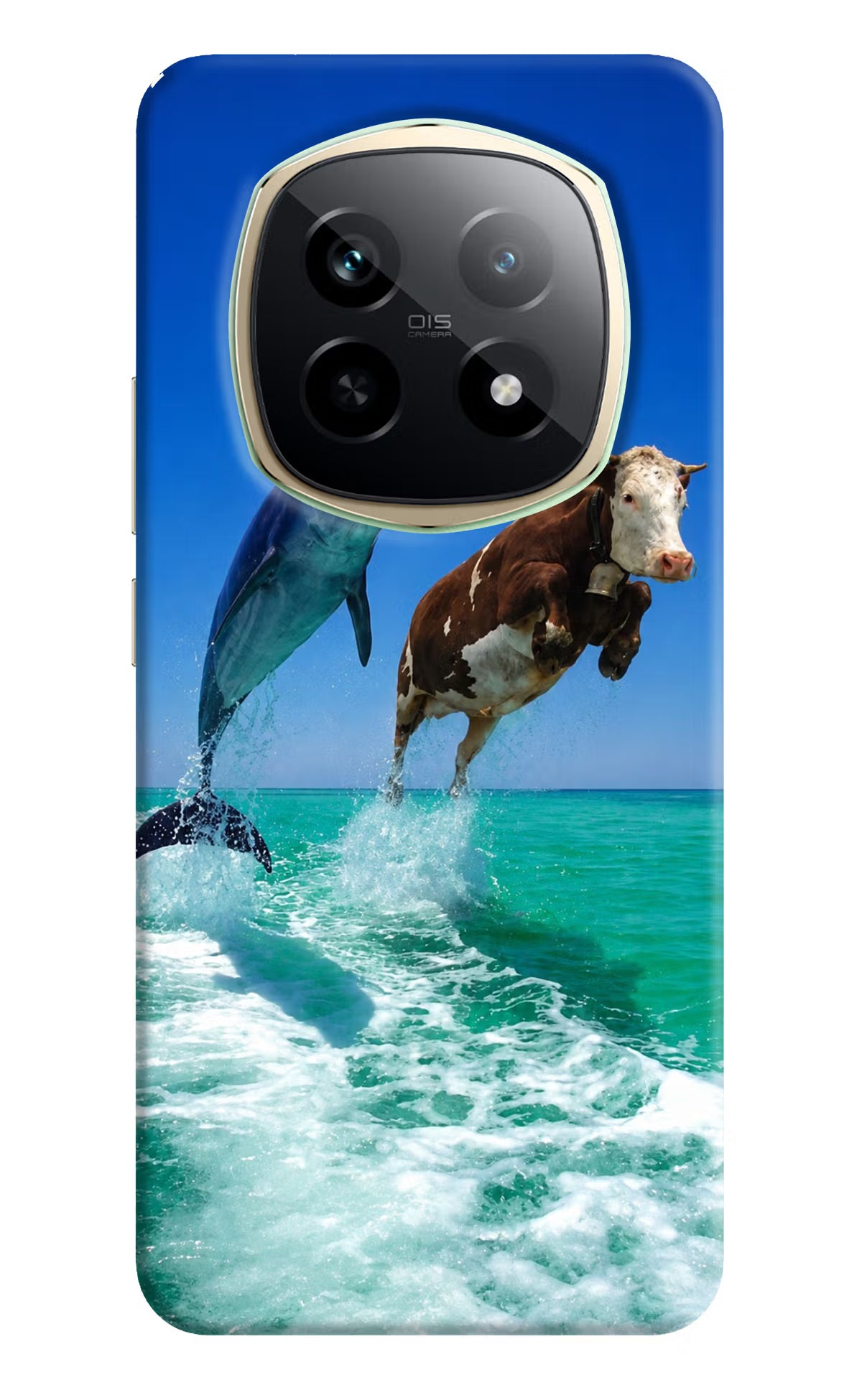 Dolphin vs Cow Realme P2 Pro 5G Back Cover