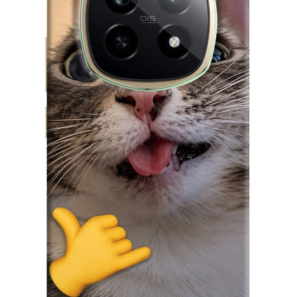 Silly Cat Call Realme P2 Pro 5G Hard Case Back Cover by Casekaro