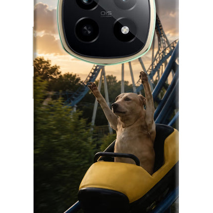 Rollercoaster Dog Realme P2 Pro 5G Hard Case Back Cover by Casekaro