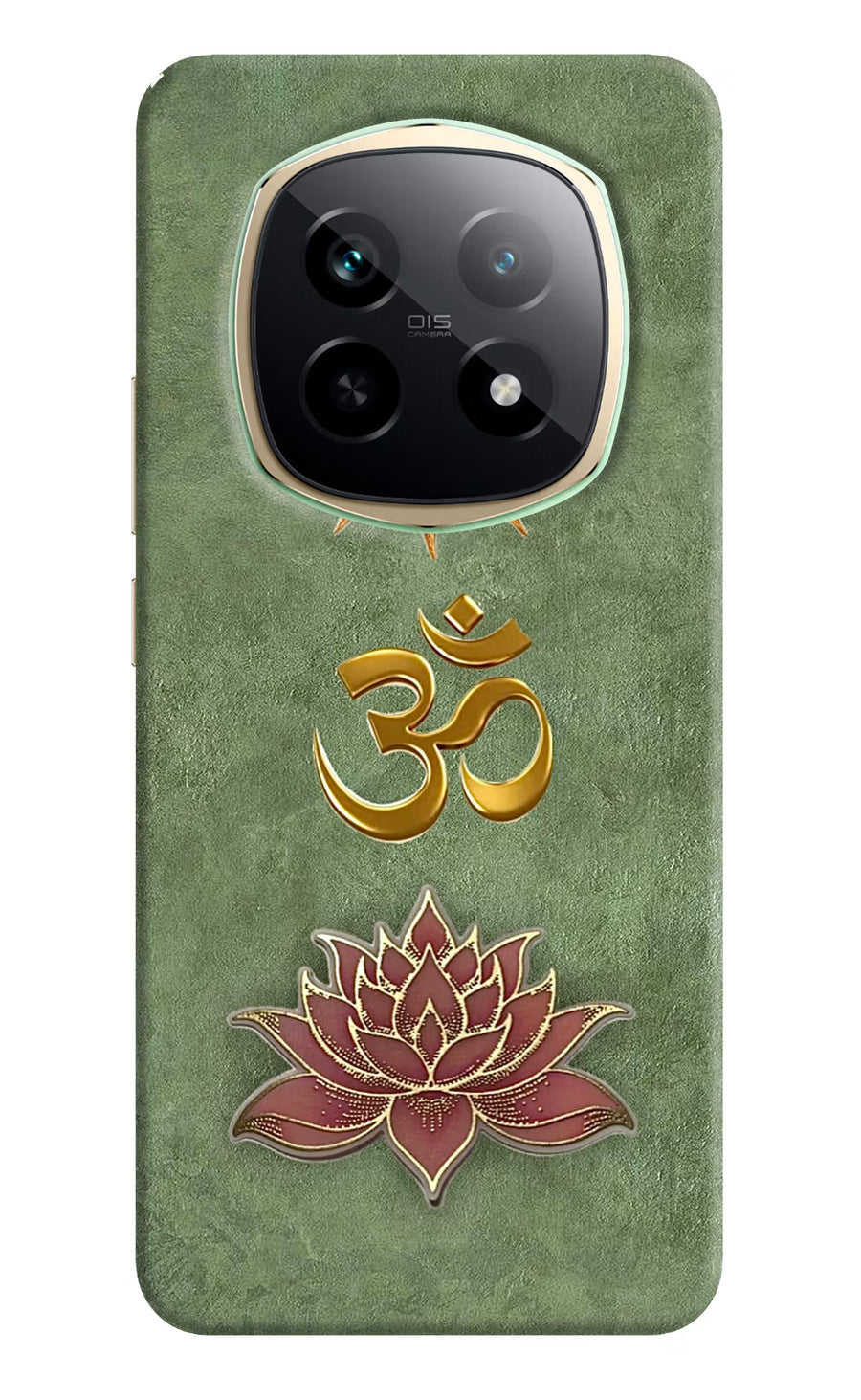 Om & Lotus Realme P2 Pro 5G Back Cover, Hard case