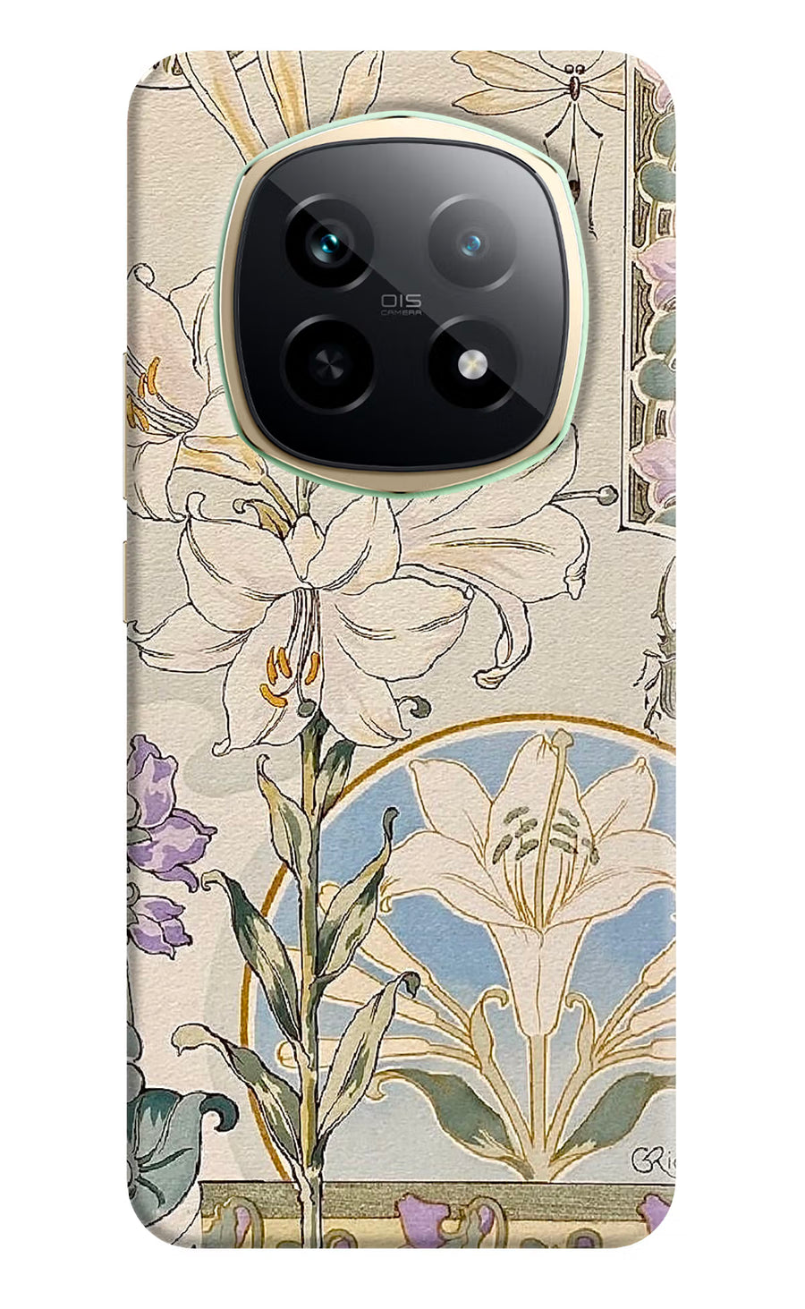 White Lily Realme P2 Pro 5G Back Cover, Hard case