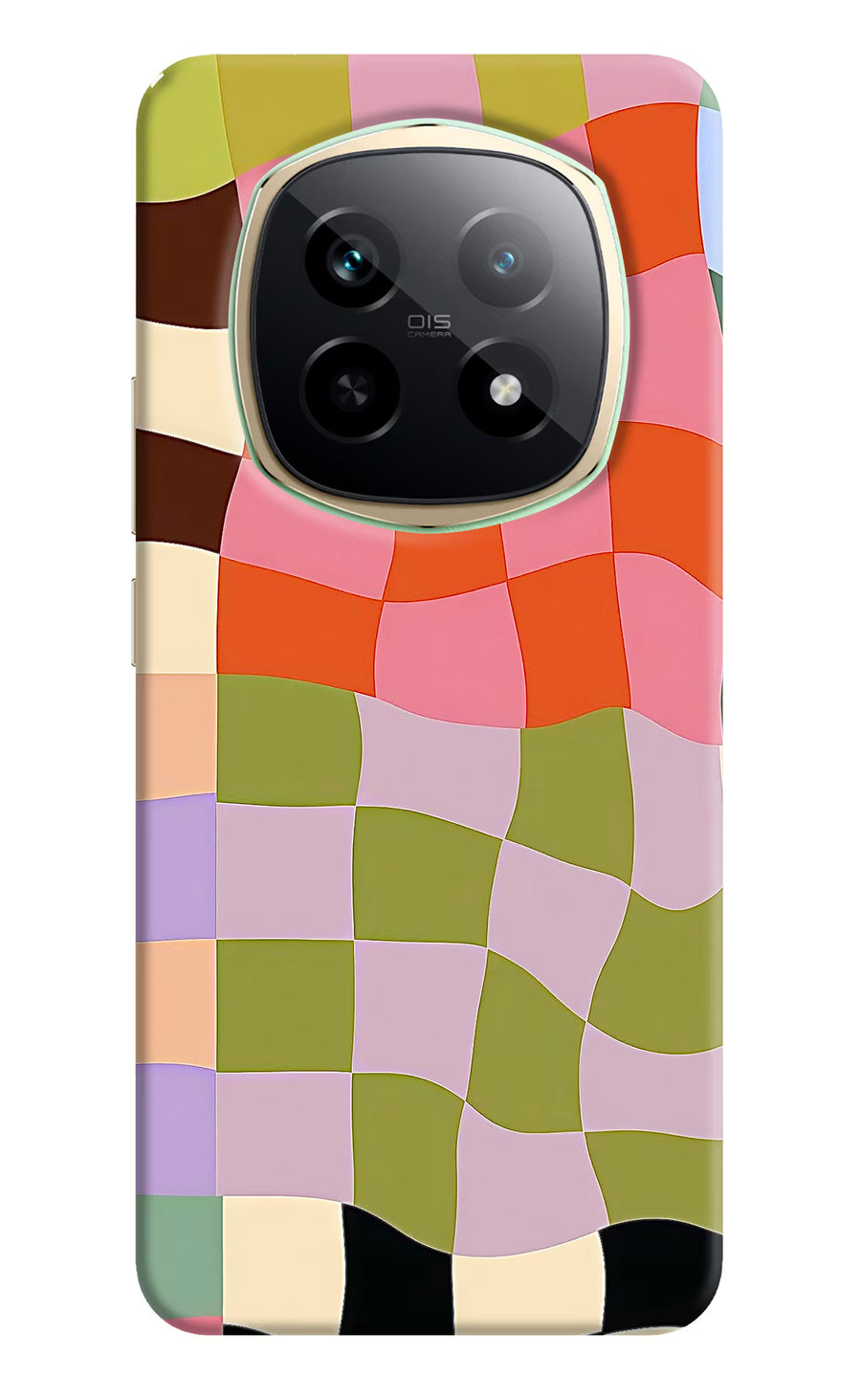 Wavy Grid Realme P2 Pro 5G Back Cover, Hard case