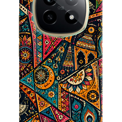 Folk Print Realme P2 Pro 5G Hard Case Back Cover by Casekaro