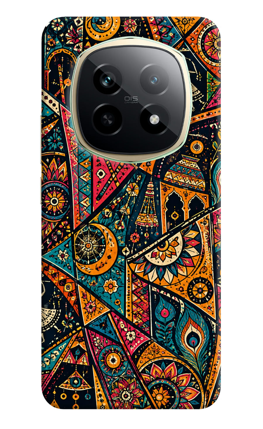 Folk Print Realme P2 Pro 5G Back Cover, Hard case