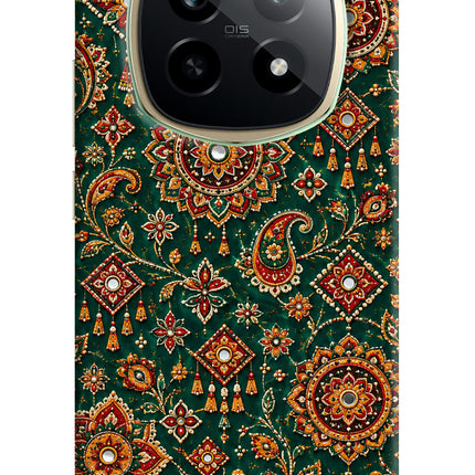 Green Pataka Realme P2 Pro 5G Hard Case Back Cover by Casekaro