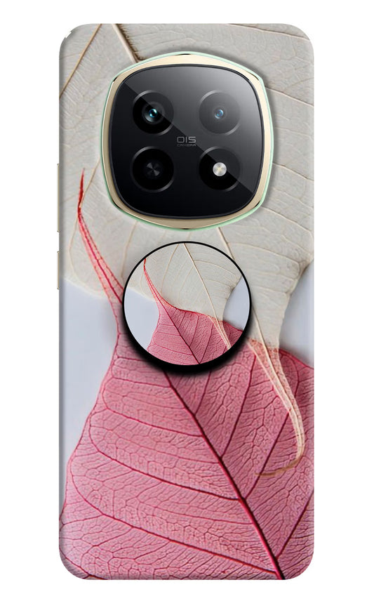 White Pink Leaf Realme P2 Pro 5G Pop Case by Casekaro