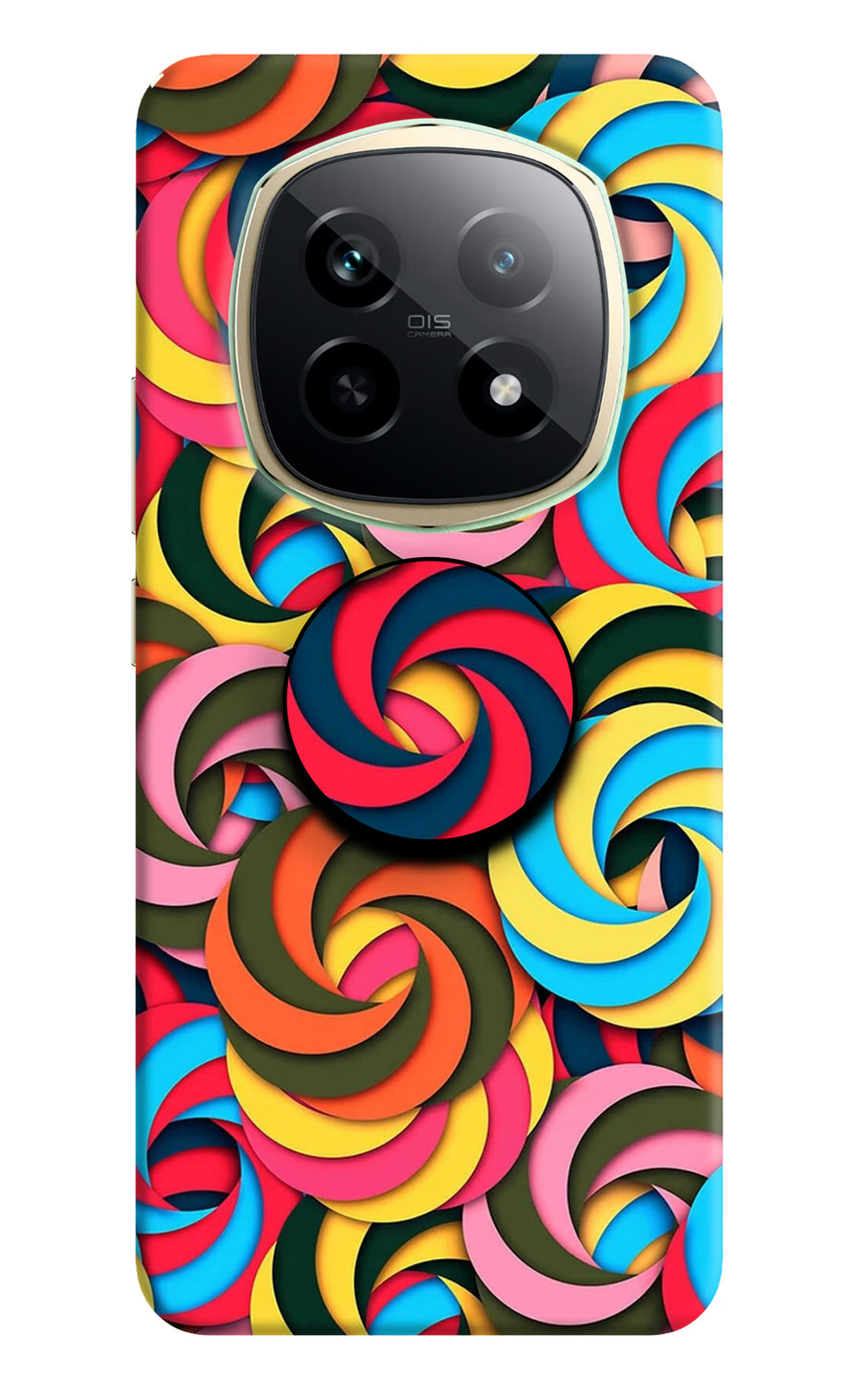 Spiral Pattern Realme P2 Pro 5G Pop Case, Hard case