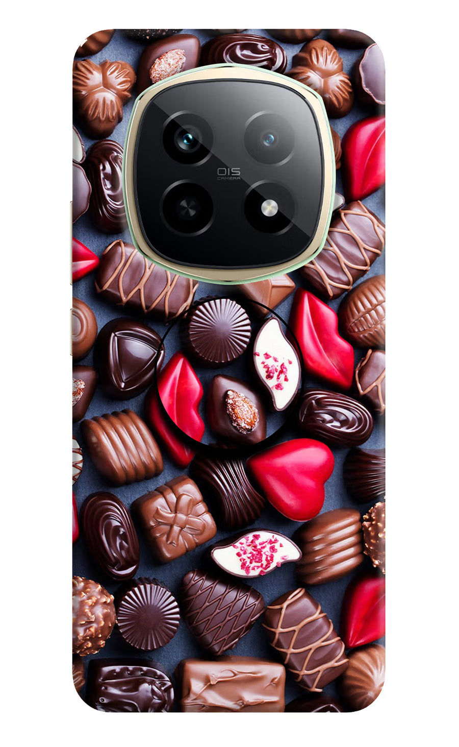 Chocolates Realme P2 Pro 5G Pop Case, Hard case