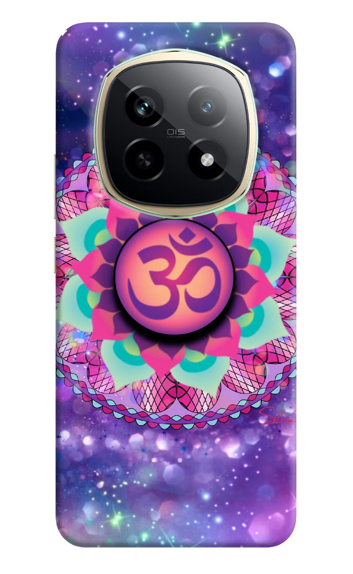 Om Purple Realme P2 Pro 5G Pop Case by Casekaro
