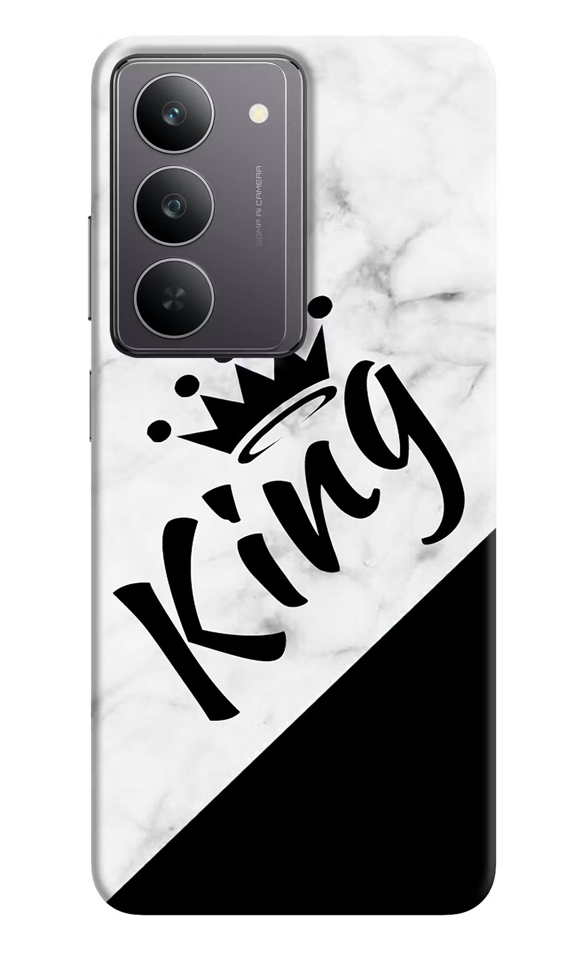 King Realme 14x 5G Hard Case Back Cover by Casekaro