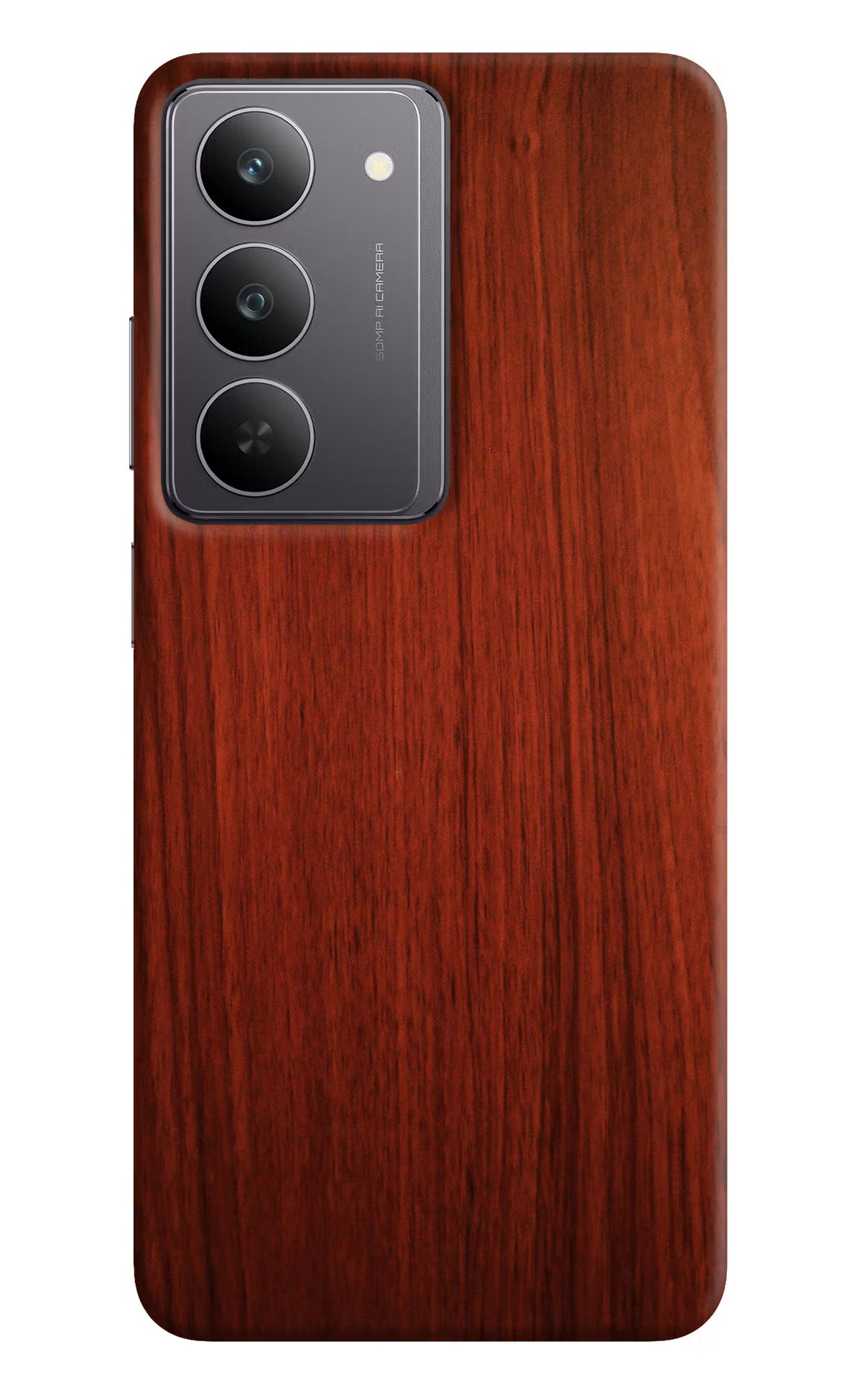 Wooden Plain Pattern Realme 14x 5G Hard Case Back Cover by Casekaro